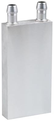 1 st 40 x 80 x 12 mm aluminium vattenkylningsblock för PC bärbar dator CPU (40 x 40 x 12 mm)