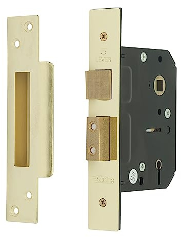 Sterling MLS530 Riegelschloss (mit 5 Hebeln, 76 mm, Messing)
