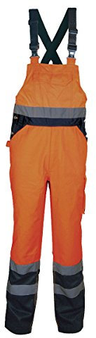 Cofra, 40-00V29402-XXXL, Visibilità pantaloni Salopette Tuttle V294 bricolage nel colore arancione segnale,