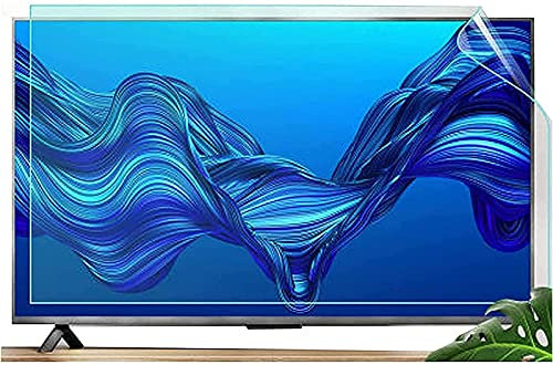 HSBAIS 32-75 Pollici Anti-Radiation Pellicola salvaschermo per TV, Blue Light Filter/Non-Glare/Pellicola Proteggi TV, Proteggi Gli Occhi per LCD, LED, OLED e QLED 4K HDTV,39in