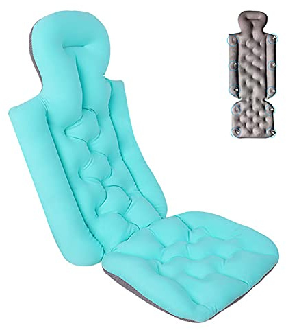 RTYHN Ganzkörper Badewannenmatte,Komfort Weich Badewannenkissen Bad Matratze,3D Atmungsaktive Badewanne Mat Badewannenkissen,für Badewannen, Whirlpools und Spa