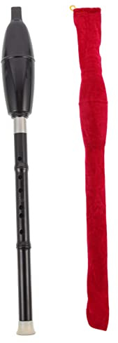 FUNOMOCYA Vertikale Bawu Flöte Aus Harz Mit Tragetasche Traditionelles Blasinstrument Für Anfänger Und Musikliebhaber Robustes Tragbares Musikinstrument Satz
