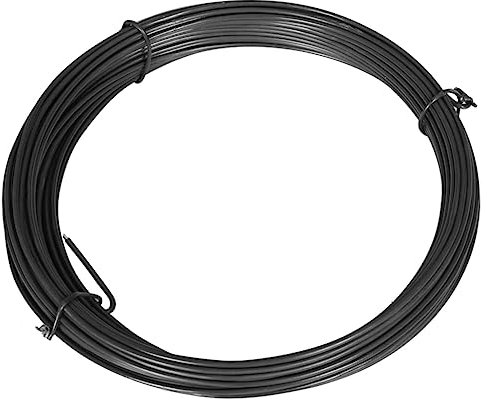 SKM Zaun-Bindedraht 25 m 1,4/2 mm Stahl Grau, Weight: 0.4 kg, 142432