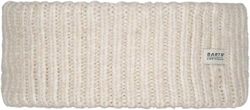 Barts W Zias Headband Weiß - Warmes bequemes Damen Stirnband, Größe One Size - Farbe Cream | Komfort für kalte Tage. Weiches Fleece, recyceltes Polyester das perfekte Winter Accessoire