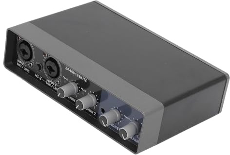 Live-Soundkarte, Professioneller DSP-Reverb, 48-V-Phantomspeisung-Soundkartenmischer mit Mikrofon für Live-Streaming-Aufnahmen auf der KTV-Bühne