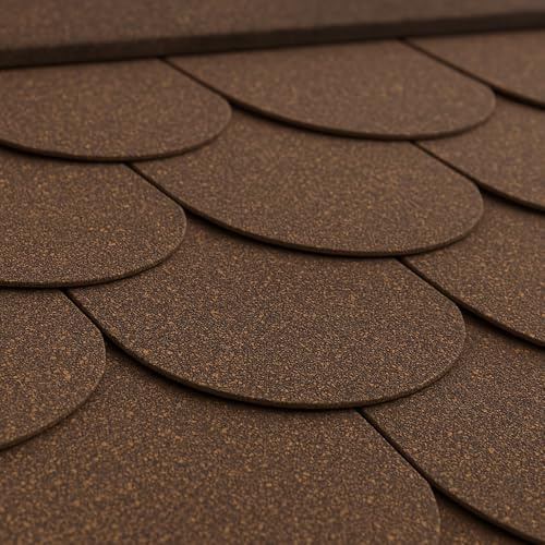 Tegole bituminose Beaver B-BROWN, copertura bituminosa di colore marrone