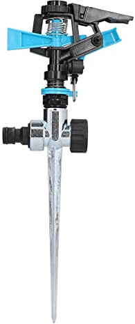 Sprinkler à la Pelouse, Arroseur Automatique, Gicleurs Rotatifs à 360 ° Sprinkler Rotatif Système d'arrosage Réglable pour la Pelouse, la Pépinière et l'irrigation (Style de tête de pulvérisation