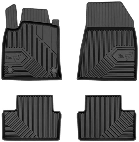 MOTOS Gummimatten Auto Fussmatte passend für Mitsubishi Colt VII ab 2023 Hatchback Verbessern Sie Ihren Reisekomfort mit Antirutschmatte Auto No.77- Allwetter fußmatten Auto, Schutz vor Verschmutzung