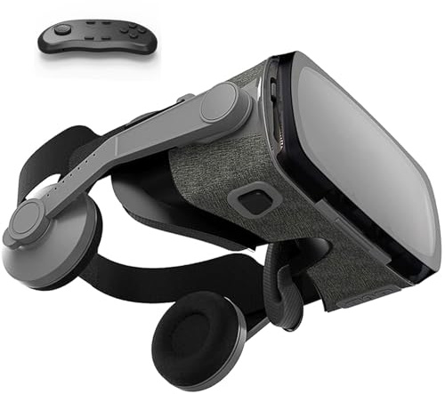 Gafas 3D de Realidad Virtual, Gafas VR, 3D VR Gafas de Realidad Virtual, Gafas 3D VR para Smartphone, Compatible 4.7-7.2 Inch' Smartphone Amplia compatibilidad por Android/iOS(D)