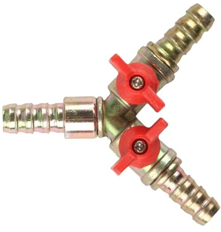 Rebellious Raccord adaptateur de valve en laiton résistant à la corrosion à installer rapide Convient pour l'entretien et la réparation des motos Raccord de tuyau en cuivre recyclable