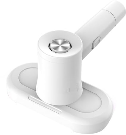 MOLERRI Aspirador de Colchones, Aspirador Antiácaros para Colchones con Luz UV, Aspirador de Mano con Filtro Hepa
