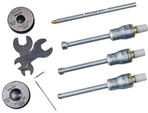 Mitutoyo 368 – 916 Hottest tre punti/two-point interno micrometro, 0,7-1,3 cm