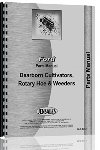 Dearborn all Field Cultivator Parts Manual