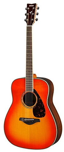 Yamaha FG830 Solid Top Acoustic Guitar, Autumn Burst