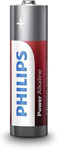 Philips Pile Alcaline AA x 12 Powerlife (LR6) - Pack économique 12 pièces