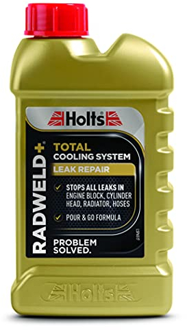 Holts Radweld Plus Coolant Leak Repair, Total Coolant Leak Repair, Industry Leading Car Radiator Leak Sealant, Easy To Use, Seal Engine Block, Cylinder Head, Hoses & More, Suitable For All Cars, 250ml