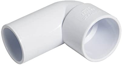 FLOPLAST Coude de conversion des déchets blanc solvant 40 mm (43 mm)