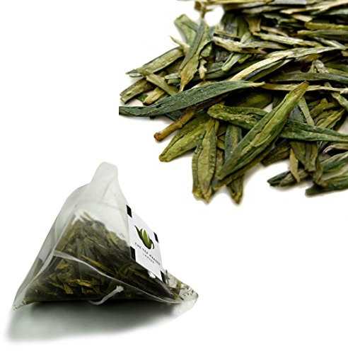 The Tea Makers of London Dragon Well Green Tea Triunes - 100 Tea Bags