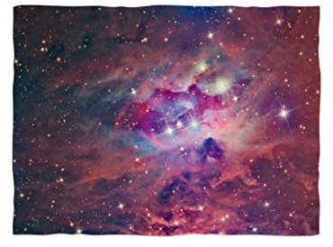 fotobar!style Fleecedecke klein ca. 135 x 100 cm EIN Motiv aus dem Kalender Farbiges Weltall
