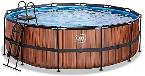 Piscine hors sol ronde 450 x 122 cm + pompe filtrante sable EXIT