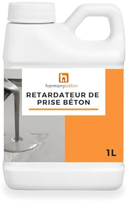 Retardant de prise pour béton - 1 L - Harmony Béton