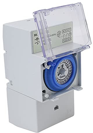 Minuteur mécanique - Relais programmable - Minuterie électrique 24 heures