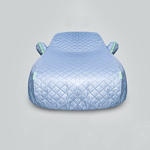 Winter Autoabdeckung für Opel Corsa E 2014 2015 2016 2017 2018 2019 | Autoplanen Outdoor Baumwolle Verdickte für Gegen Schnee, EIS, Frost, Staub, Sonne