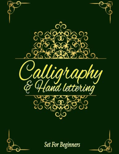 Calligraphy practice book set for beginners: 124 mixed sheet for Calligraphy , hand lettering, drawing and free writing Workbook for beginners , 8.5 ... (Calligraphy and Hand Lettering Practice)