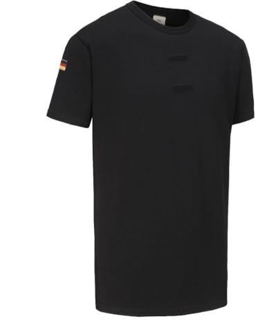 BW Tropen Unterhemd mit Klett und Nationalitätsabzeichen Bundeswehr T-Shirt