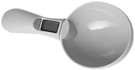 POPETPOP Cuchara De Pesaje De Comida para Perros Báscula Digital Pala Vaso Medidor Cuchara De Peso De Escala Cuchara De Comida Electronica Escala De Cuchara Electrónico Escala Electrónica