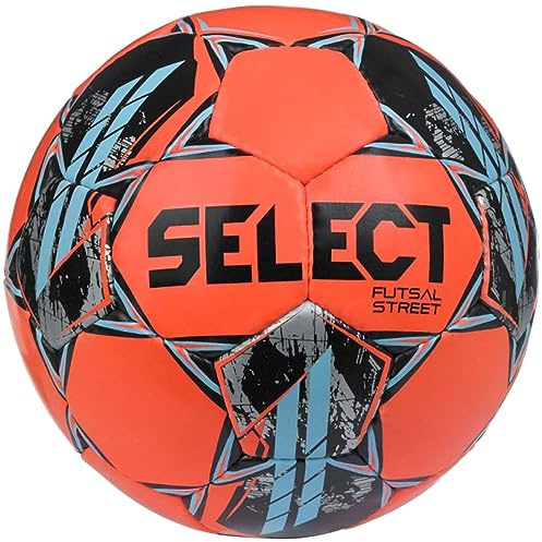 Select Futsal Street ORA-BLU, palla da calcio unisex, arancione, 4 EU
