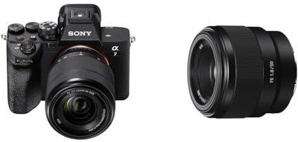 Sony Alpha 7 IV - Cámara sin Espejo con Objetivo Sony 28-70 mm F3.5-5.6 & Lente estándar SEL-50F18F (Longitud Focal Fija, 50 mm, F1.8, fotograma Completo