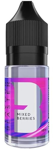FLAVOUR BLASTER Mixed Berry Aromatic Refill for Cocktail Smoke Bubble Gun - 10ml | Elevate Drinks & Food with Ripe Fruit Flavours | 250 Aroma Clouds per Bottle | Vegan, Pure & Natural Ingredients