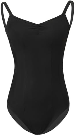 ROYAL SMEELA Ballerina Body mit BH - Spaghettiträger Ballett Trikot für Frauen