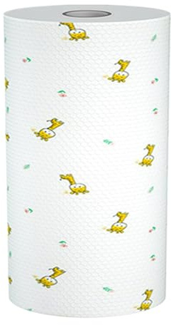 Toallas de papel de cocina, rollo de papel de rollo | rollo de servilleta reutilizable | Toallas reutilizables, rollo lavable, papel de cocina perforado para el hogar, cocina, restaurante