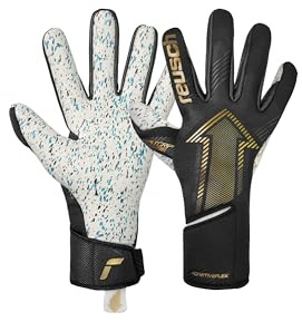 Reusch Profi Torwarthandschuhe Erwachsene | starker Grip, präzise Passform & atmungsaktiv | Latexerweiterungen | für Training & Spiel | Naturrasen & Kunstrasen | Fastgrip Fusion