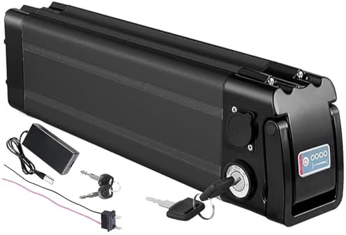 36V 48V 10AH 15AH 20AH Ebike Batería Batería Litio,48V 15AH 20AH Batería De Ion De Litio para Bicicleta Eléctrica con Cargador, para 1000W Motor Bicicleta Eléctrica Scooter 48V15AH,1