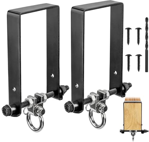 Yyiwhmy Heavy Duty Swing Hangers, Wooden 180° Swing Set Accessories Hammock Capacity Playground Hammock Chair Rope, Sandbag Porch, Hanging Heavy Punching Bags