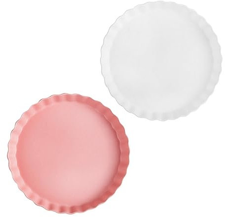 ABOOFAN Plato Cerámico Para Desayuno y Fiestas 10 Pulgadas Decorativo y Duradero