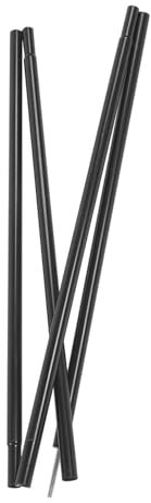 AMENGJ Zeltstangen aus Fiberglas 2 m Faltbare Zeltstange, einziehbare Baldachinstange