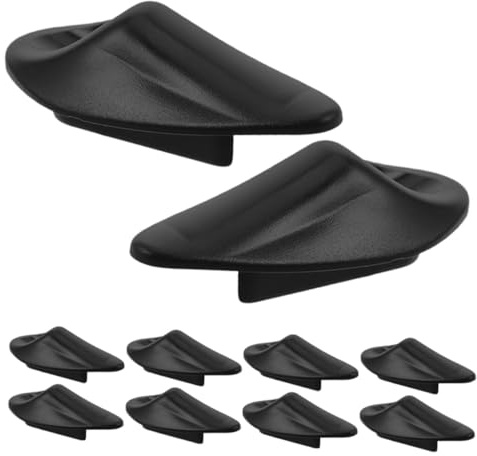 Toyvian Tapones de Fibra de Nailon Diseño Embebido Hebilla Integrada para Gestión de Cable, Paquete de 10 Piezas para Cuadros de Bicicleta de Montaña para Ciclismo
