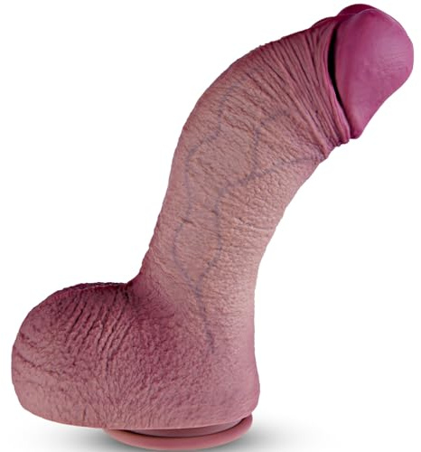 Dildo géant épais diamètre 7,8 cm, 27 cm en silicone réaliste XXL, avec énormes testicules et ventouse puissante, dildo anal extra long, jouet G-point épais pour utilisateurs expérimentés