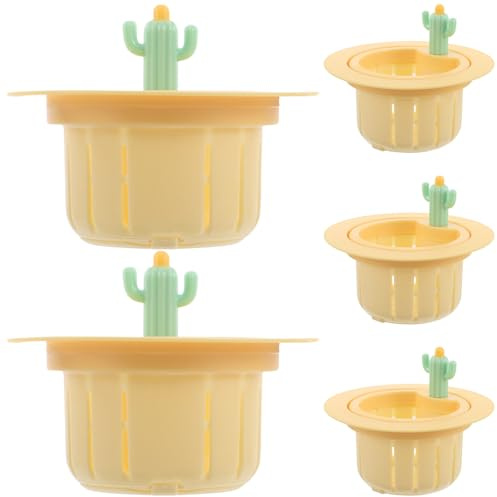 jojofuny Lot de 5 paniers filtrants en plastique pour évier, protection contre les fuites, pour la maison, le restaurant, la cuisine