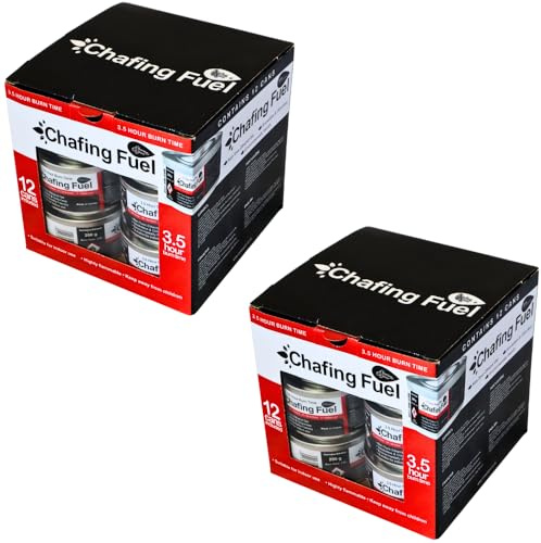 Sterling Saver 24 x 3.5 Hour Premium Chafing Fuel Gel Cans