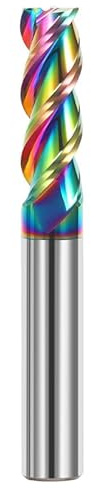 1 Stück HRC58 Schaftfräser Aluminium 3F Fräser 6 8 12 20 Acryl Holz Kupfer Kunststoff Schneiden CNC Metall Stahl Bearbeitungswerkzeuge(8x30x8x75)