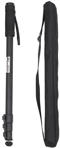 HOMOBABE Monopode Télescopique Léger et Compact en Alliage D'aluminium, Support Portable pour Appareil Photo Numérique DSLR, Accessoire Photo pour Voyage et Photographie en Extérieur