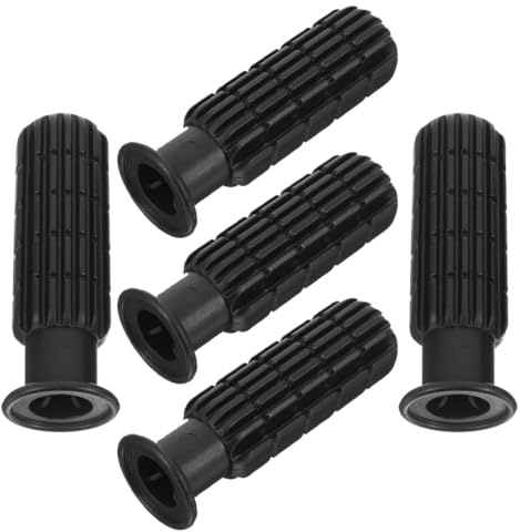 Lurrose Maniglie di Ricambio in Plastica Antiscivolo per Biliardino, Set 5 Pezzi, Manici Comodi e Resistenti per Calcio Balilla da Tavolo, Sostituzione Facile per Gioco Intenso e Riunioni