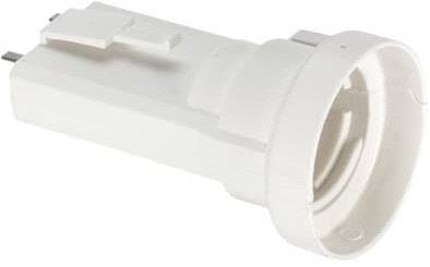DEBFLEX - Douille DCL E27 - Pour Raccorder un Luminaire ou une suspension à un Boîtier DCL au Plafond - Blanc (Lot de 6)