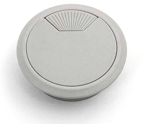 SO-TECH® - Pasacables de plástico (60 mm), color gris