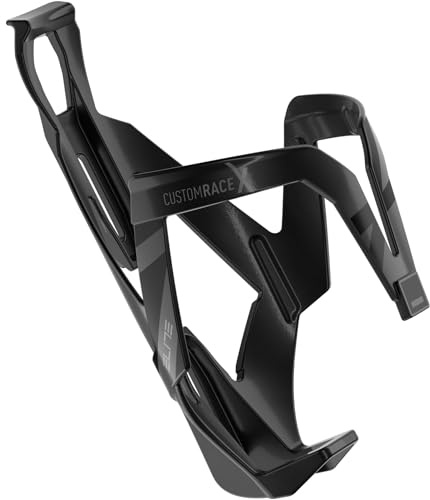 Elite Custom Race Plus Resin Cycling Bottle Cage (Stealth Black)